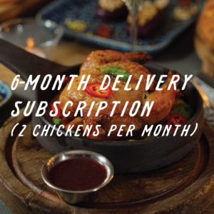 6 month chicken subscription (2 chickens per month)