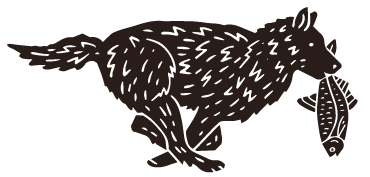 fishdog dog logo